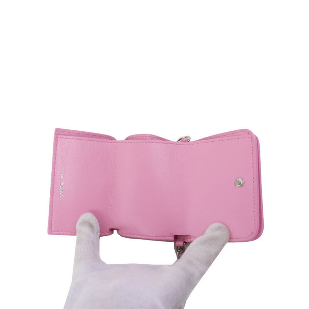 Balenciaga Hello Kitty Chain Tri fold Short Wallet - Picture 3 of 5